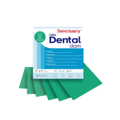 Latex Dental Dams - коффердам с ароматом мяты, зелёный цвет