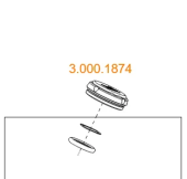 Кнопка для турбинного наконечника KAVO M9000