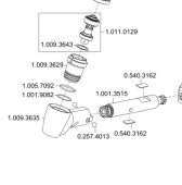 Ремонтный набор (картридж, вал основной, вал промежуточный) для KaVo MASTERmatic LUX M25 L
