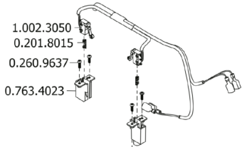 Корпус выключателя (держатель микровыключателя) установки КаВо