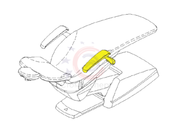 Подлокотник правый для установки Stern Weber S300 \ S200