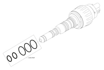 Комплект уплотнительных колец для КаВо Multiflex