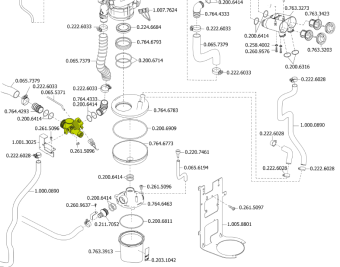 Кольцо уплотнительное системы аспирации установки КаВо (DÜRR CS1)