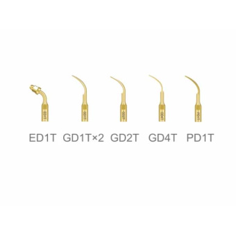 DTE-D5 LED - портативный ультразвуковой скалер с фиброоптикой, 6 насадок в комплекте