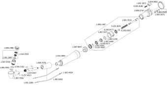 Кольцо уплотнительное спрейных трубок углового наконечника КаВо