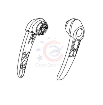 Держатель корпуса ручки светильника Stern Weber VENUS PLUS-L MCT