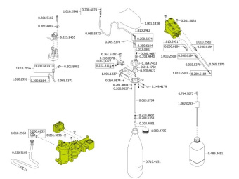 Мембрана системы бутылки автономной воды КаВо