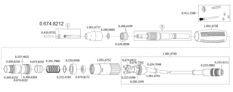 Крышка (заглушка) цанги зуботехнического мотора КаВо
