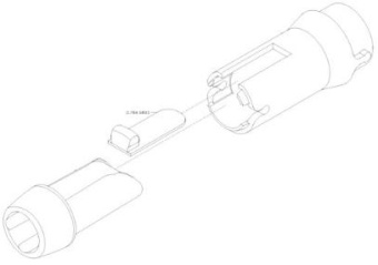 Вставка (заслонка) мундштука пылесоса КаВо