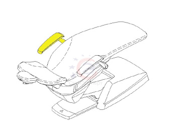 Подлокотник левый для установки Stern Weber S300 \ S200
