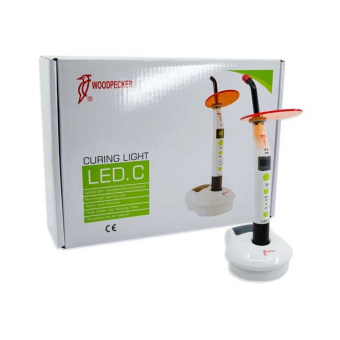 LED.C - компактная беспроводная светодиодная фотополимеризационная лампа, с двумя аккумуляторами